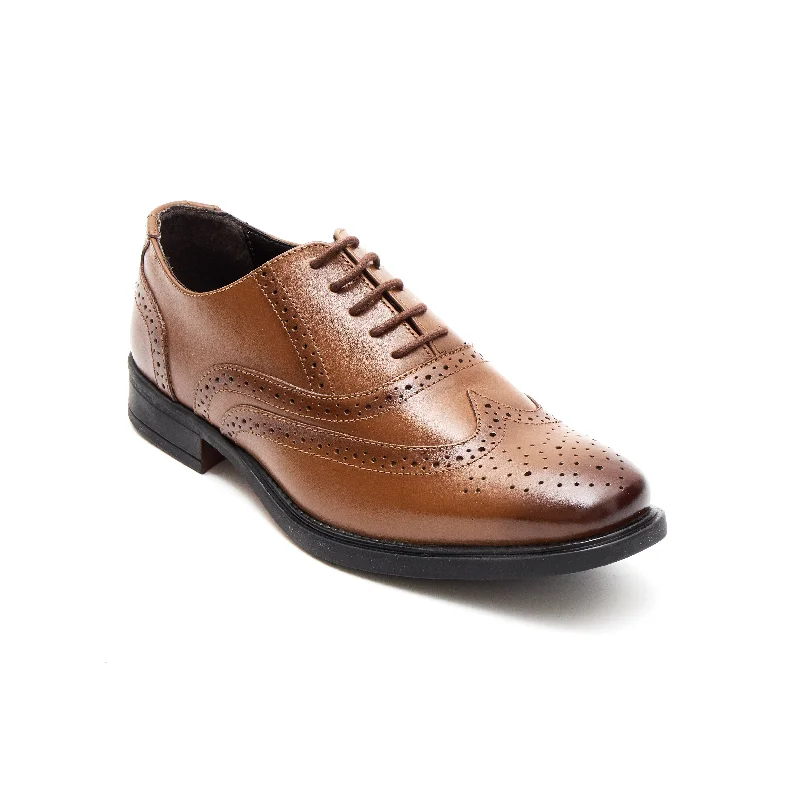 Leather Boots For Sale Mens Leather Formal Comfort Shoes-30817_Tan