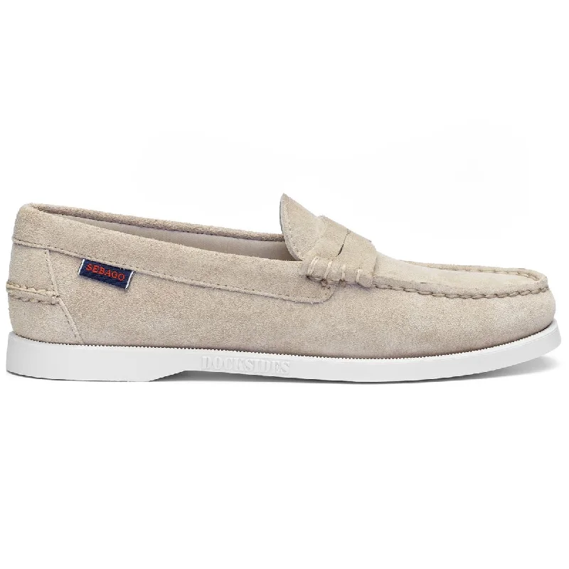 Comfortable Loafers For Men Dan Boat Roughout Woman - Taupe