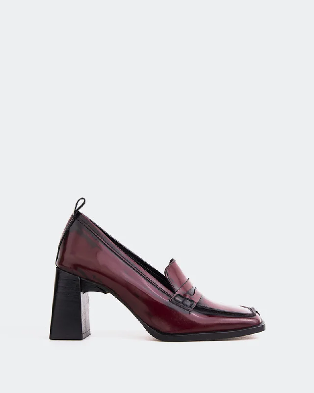 Elegant Wedding Shoes Swanky Burgundy