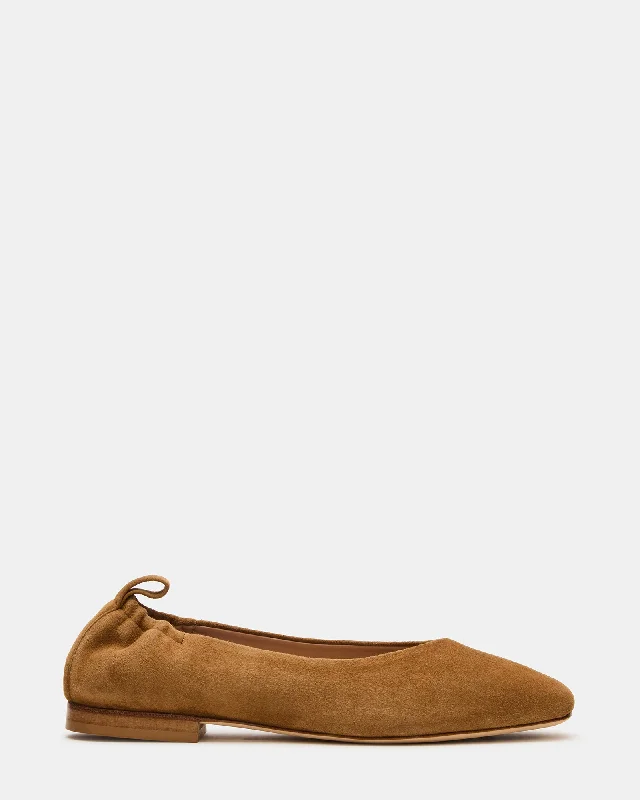 Formal Leather Shoes ENLOW TAN SUEDE