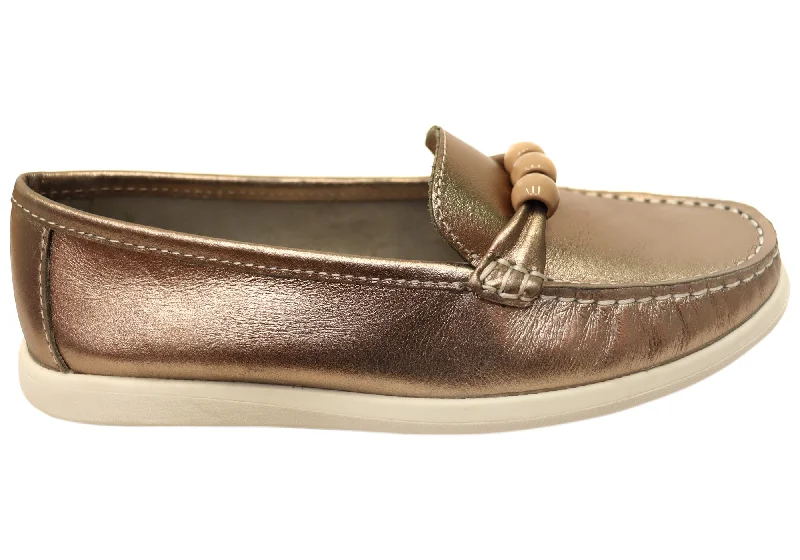 Comfortable Slippers Online Andacco Shuttle Womens Comfortable Leather Loafers Made In Brazil