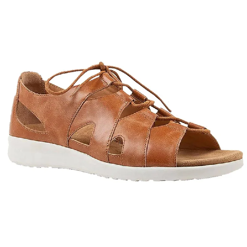 Light Running Shoes Ziera Barnett Tan Leather Sandal (Women's)