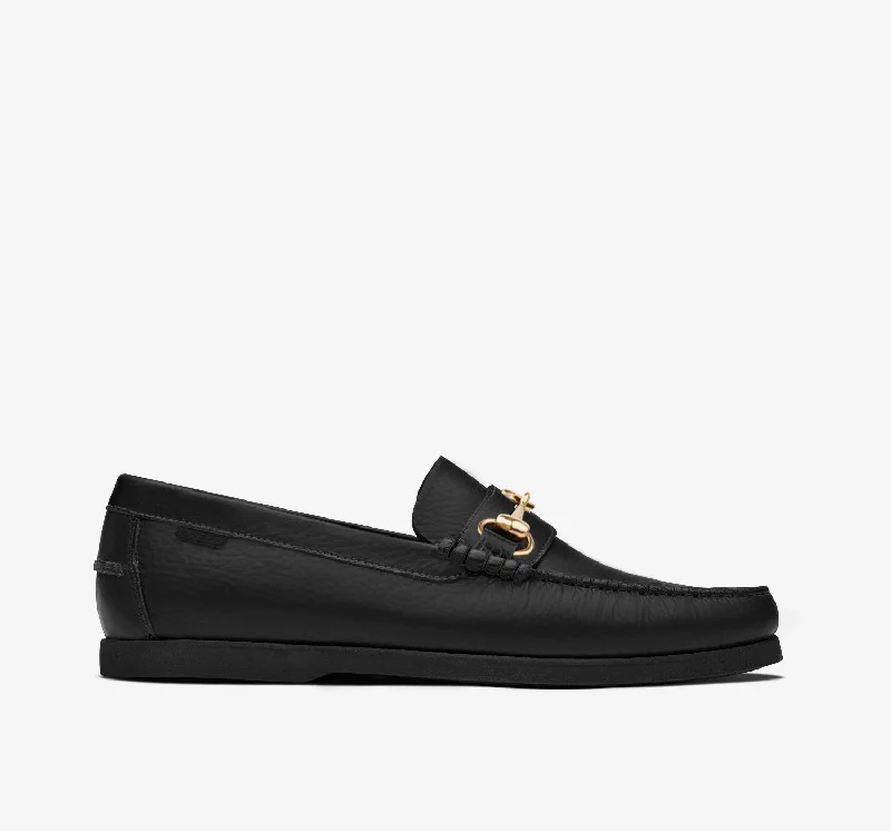 Sporty Running Shoes Penny Loafer | Black HB