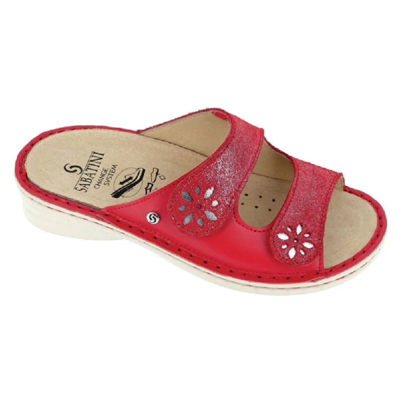 Cozy Casual Shoes Sabatini Alma Sandal Rosso Brina/Galaxy (Women's)