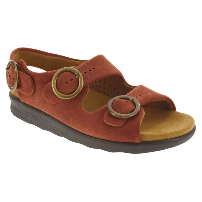 Casual Sandals For Sale SAS Relaxed Rust Heel Strap Sandal (Women's)