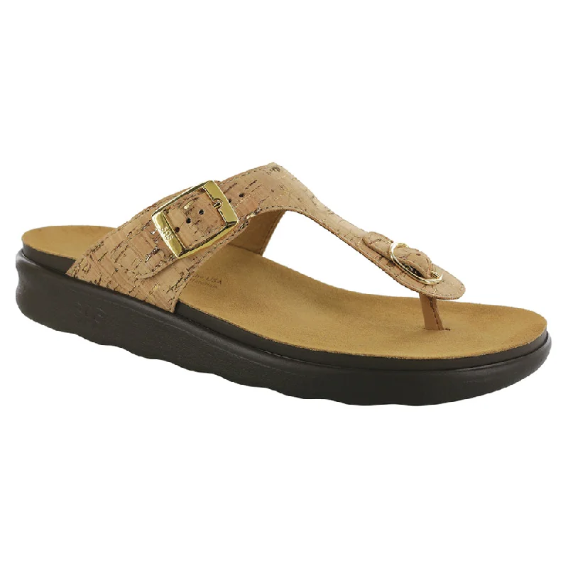 Comfortable Walking Sandals SAS Sanibel Sandal Golden Cork (Women's)