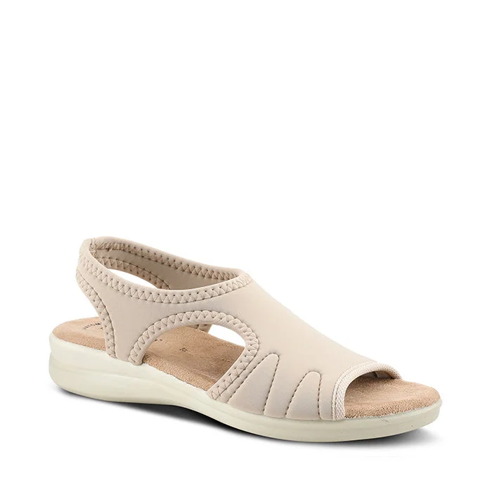 Luxury Sneakers For Sale Womens Flexus Nyaman in Beige