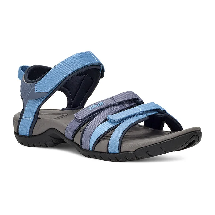 Comfortable Formal Footwear Womens Teva Tirra in Blue Multi