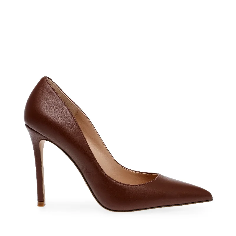 Comfortable Formal Footwear Evelyn-E Pump CAPPUCCINO LEATHER