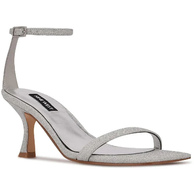 Trendy Summer Sandals Nine West Womens RIPE3 Open Toe Ankle Strap Pumps