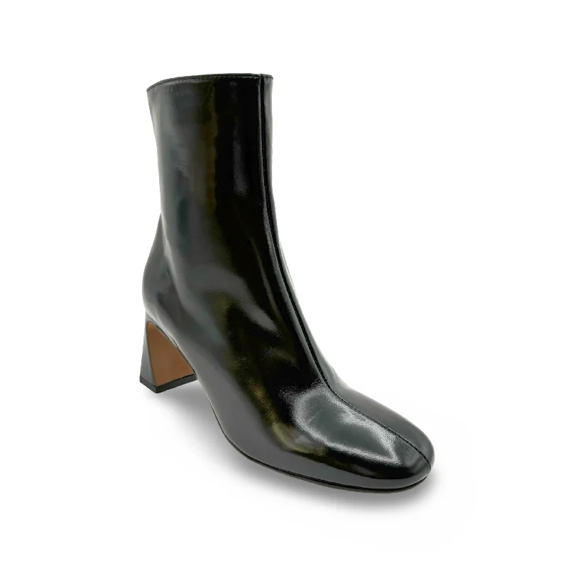 Stylish Winter Boots 24537 Jamia Black Leather  Boot