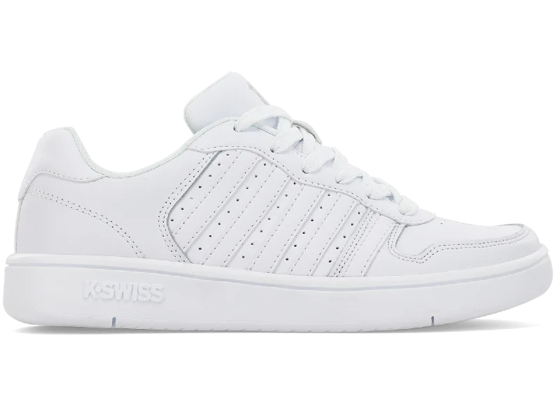 Leather Sneakers For Sale 96931-117-M | COURT PALISADES | WHITE/GRAY