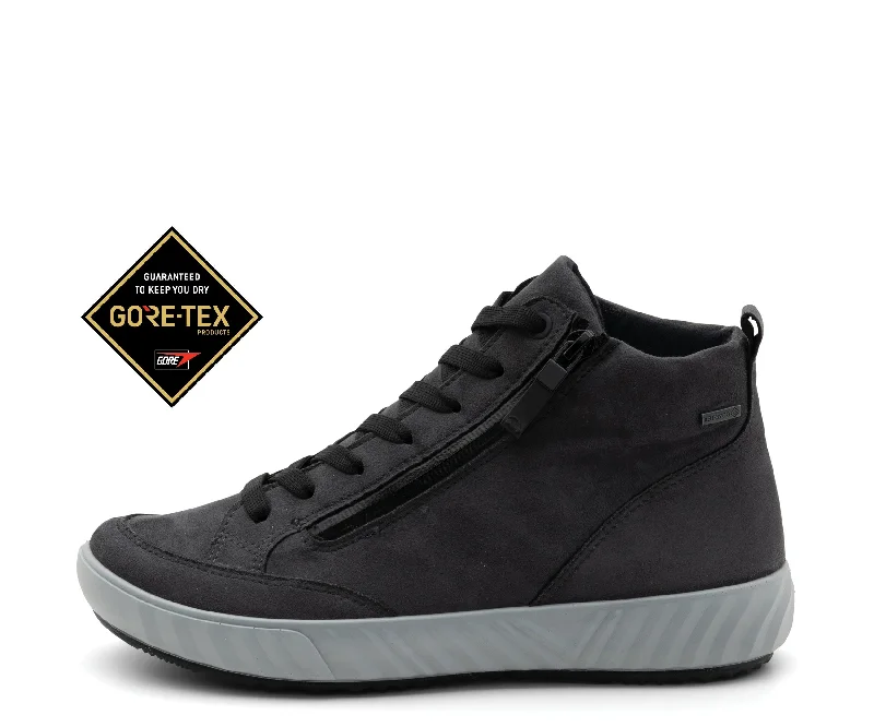 Leather Casual Shoes Adrienne Women's GORE-TEX® Zip High Top Sneaker