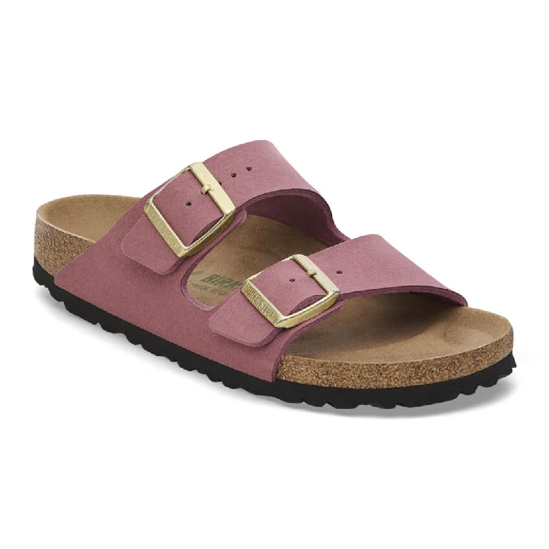 Comfortable Heeled Shoes Arizona Vegan in Berry from Birkenstock