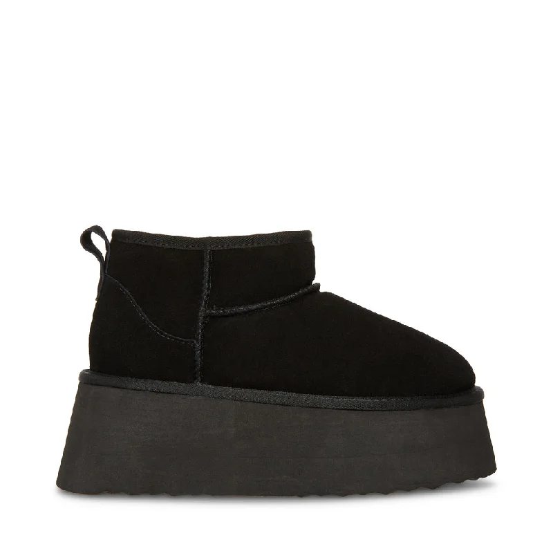 High Fashion Footwear Campfire Boot BLACK SUEDE