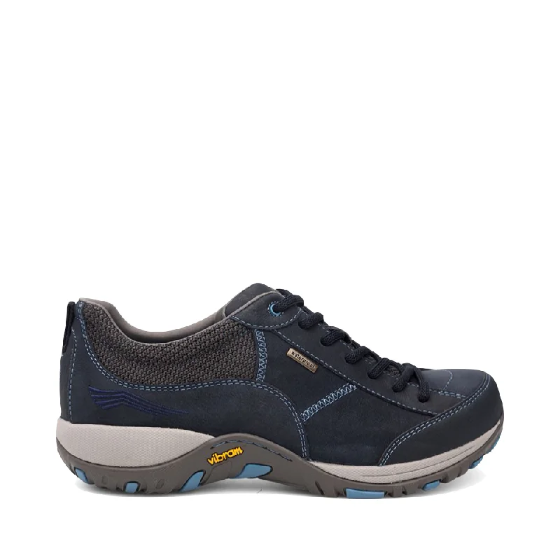 Best Hiking Shoes Online Dansko Women's Paisley Waterproof Lace in Navy