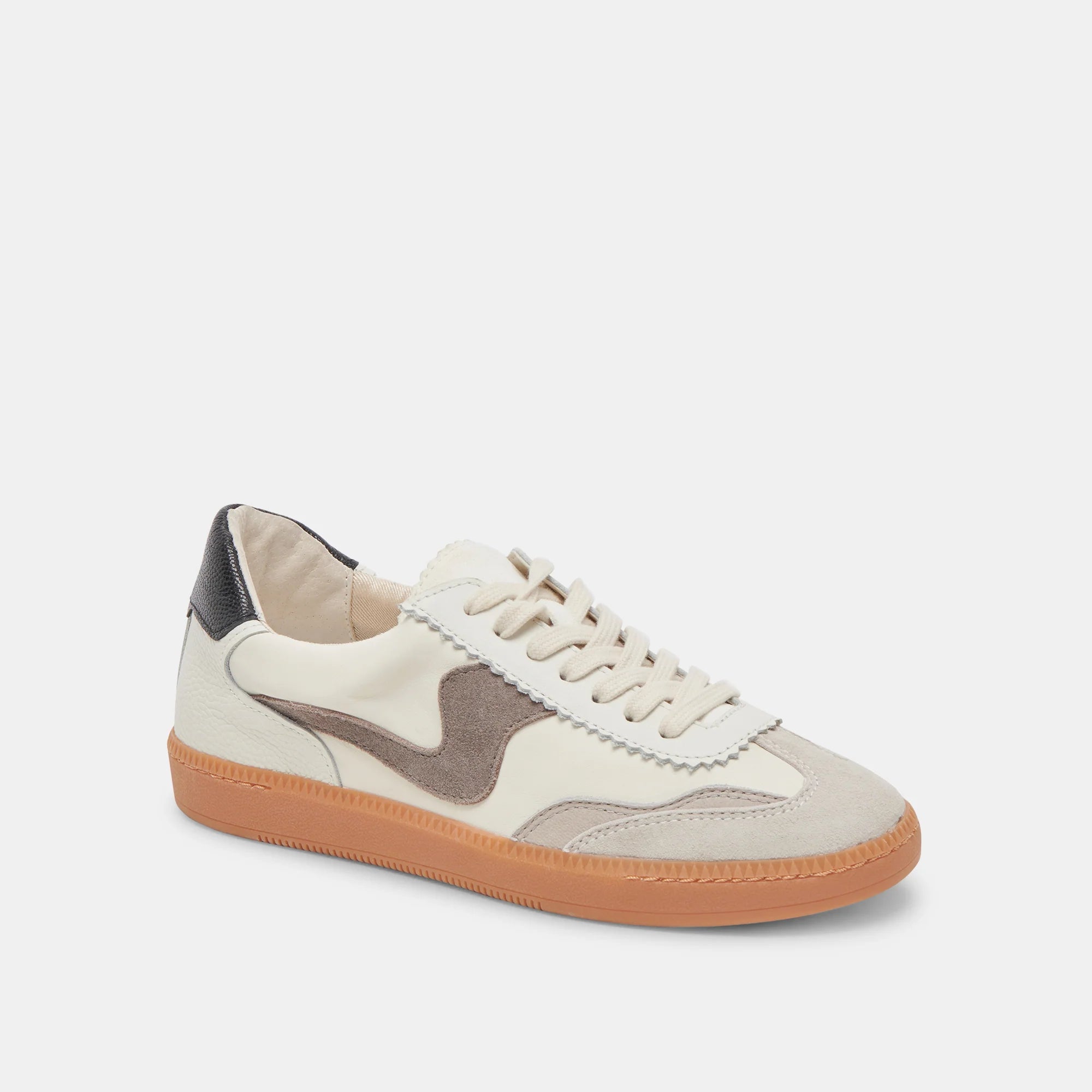 Leather Casual Shoes Dolce Vita - Notice White/Grey