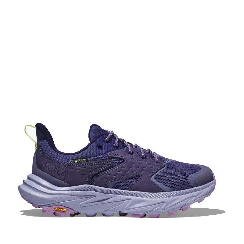 Breathable Running Shoes Hoka Women's Anacapa 2 Low GTX Sneaker in Meteor/Cosmic Sky