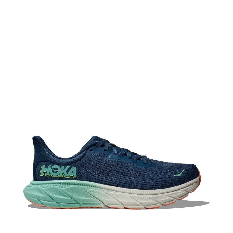 Outdoor Running Shoes Hoka Women's Arahi 7 Sneaker in Midnight/Seafoam