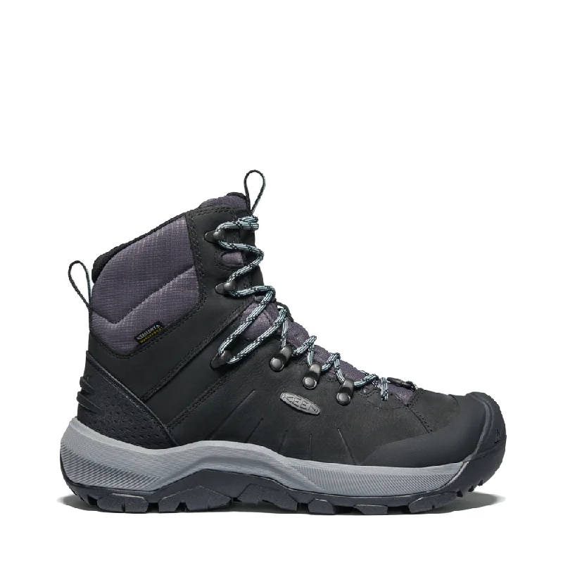 High Fashion Sneakers KEEN Women's Revel IV Mid Waterproof Boot in Black