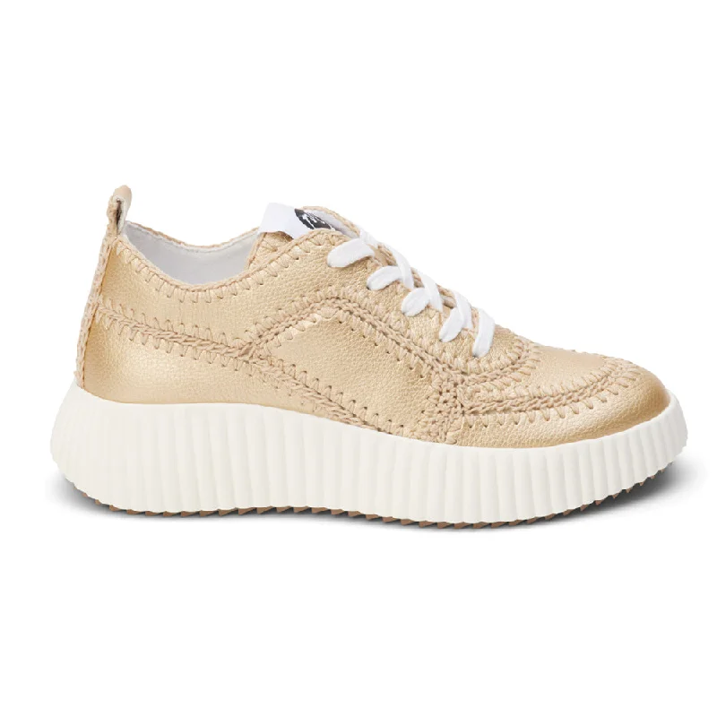 Comfortable Flats For Work Nelson Metallic Platform Sneakers