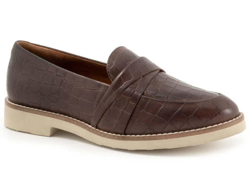 Dark Brown Croco (205)