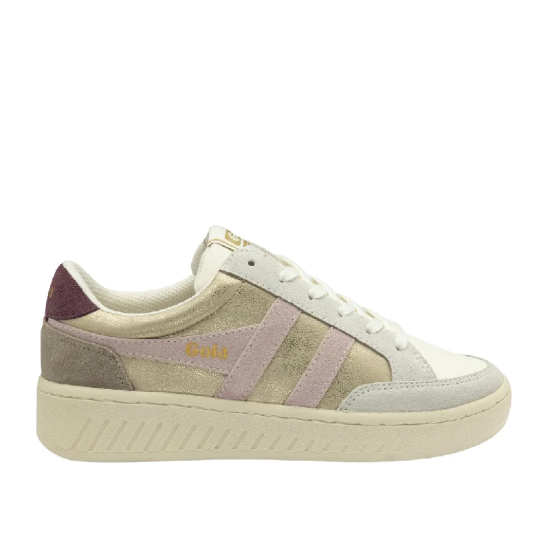 Comfortable Sports Shoes Superslam Blaze in Gold / Pink