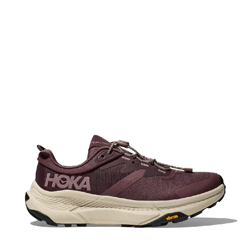 Best Sneakers For Running Hoka Women's Transport Sneaker in Smoky Quartz/Oat Milk