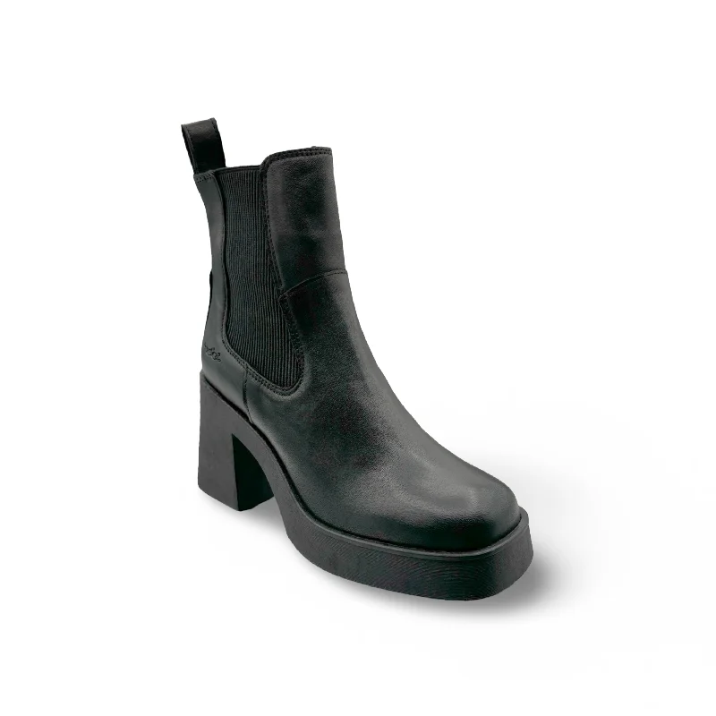 High Fashion Footwear VEIL Black WATERPROOF Boot